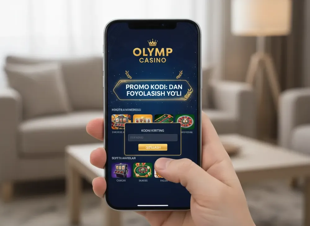 Olymp casino promo code bilan kazino aksiyalari