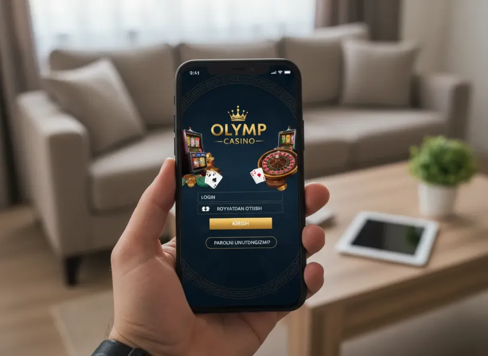Olymp casino login uchun kirish bo‘yicha qo‘llanma
